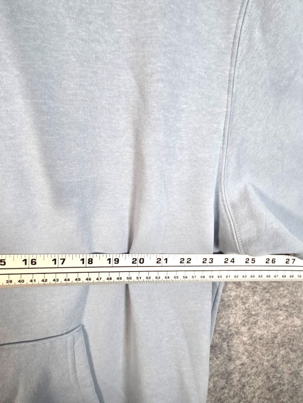 Alphalete Women’s Hoodie Gray Oversized Gym Pullover Sweatshirt L - Picture 4 of 9